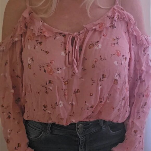 Ladies crop blouse - Picture 1 of 2